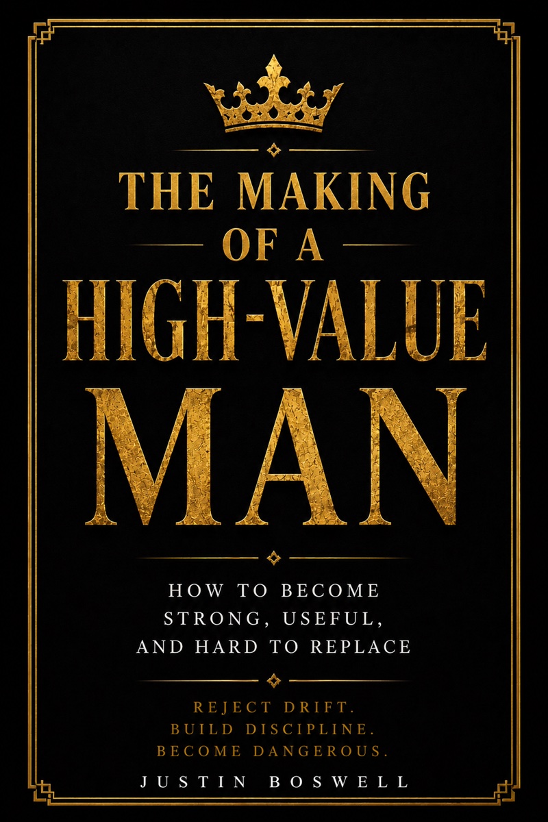 Cover of The Making of a High-Value Man by Justin Boswell